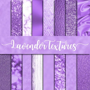 Texturas de lavanda, papel digital, fondos lilas, textura púrpura, brillo de lavanda, bokeh de cuero de mármol, madera desgastada, madera rústica