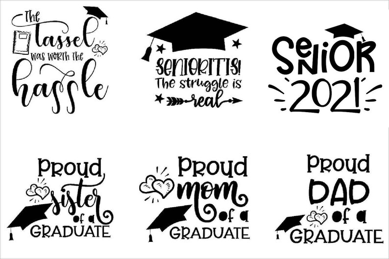 Download Graduation bundle svg cut files cricut class of 2021 im | Etsy