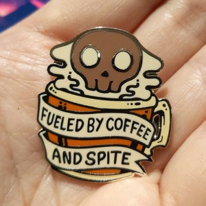 Coffee & Spite Hard Enamel Pins 3.5mm