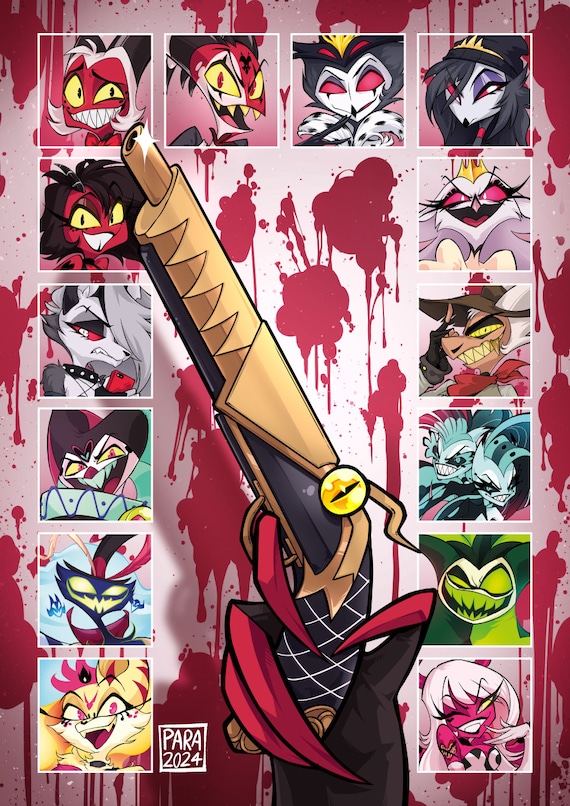 HELLUVA BOSS Poster A3 Large - Etsy