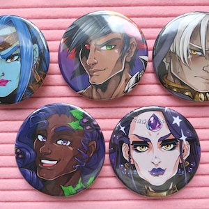 Große Badges 58 mm Anstecker