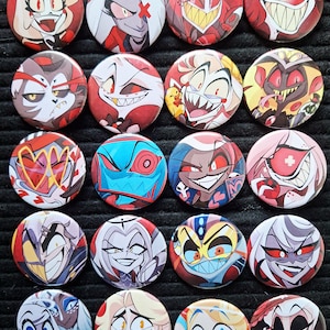 Odznaki HAZBIN HOTEL 38 mm Pinback