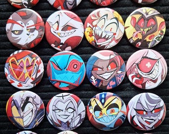 Hazbin Guarantee/trust Us 4 Inch Hard Enamel Pin Hazbin Hotel