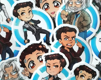 Detroit: Become Human 2" Stickers