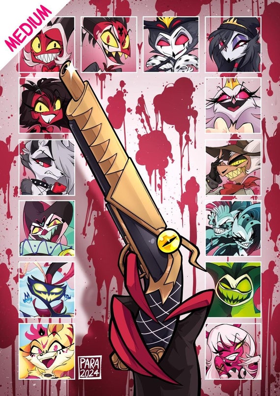 Helluvaboss I.M.P サインプリント Helluva Boss - IMP Logo Decal - Etsy