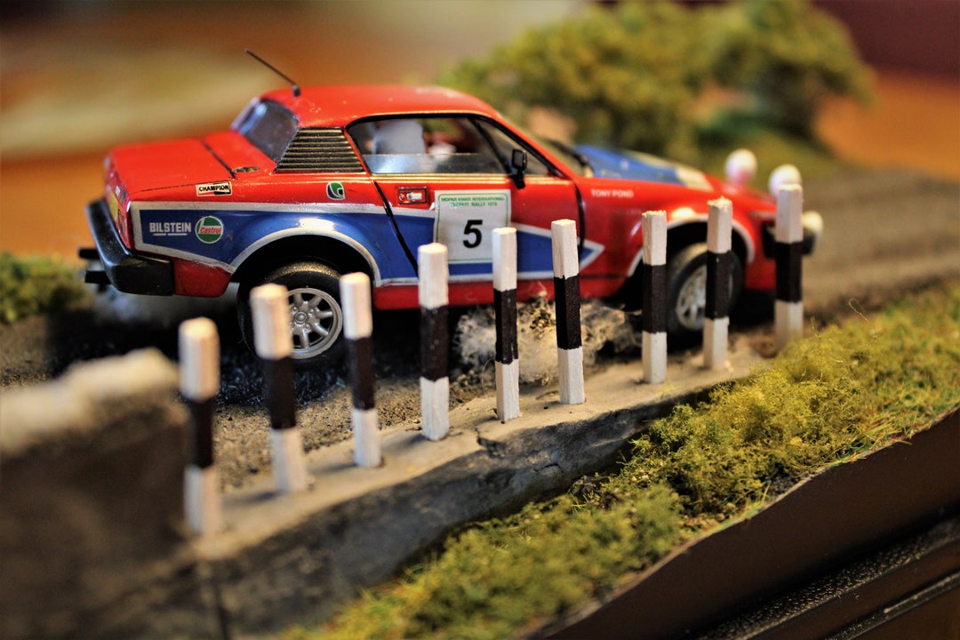 Rally Diorama 1/43 Scale Tony Pond Isle of Man Triumph TR7