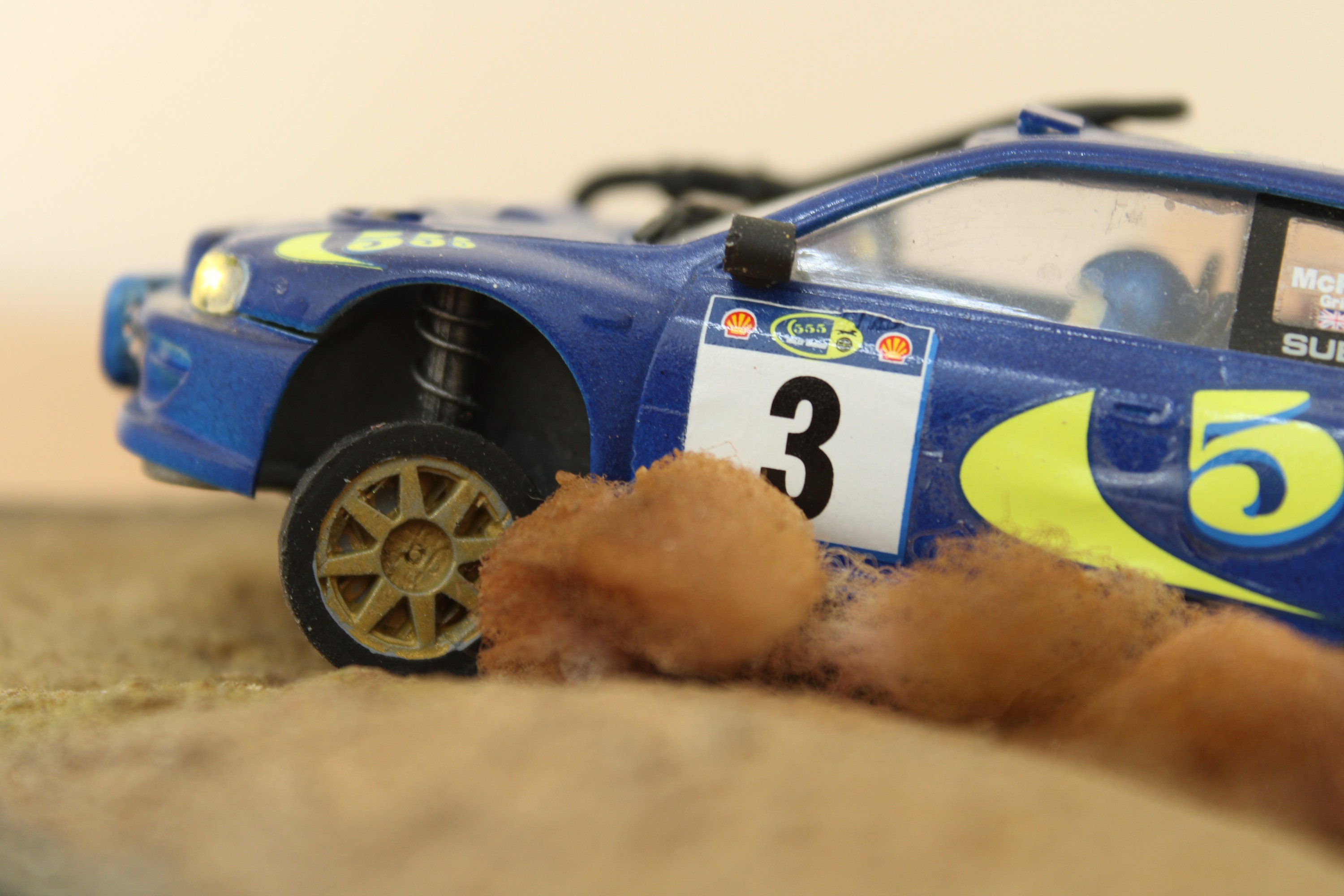 Rally Diorama 1/43 Scale Mcrae Safari Rally Kenya Subaru Impreza