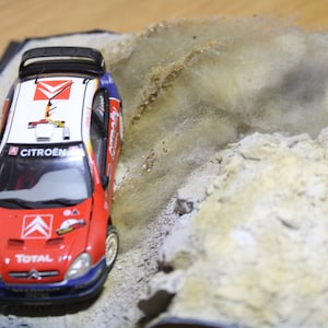 1:43 Loeb Citroen Xsara Zeichnungen Diorama