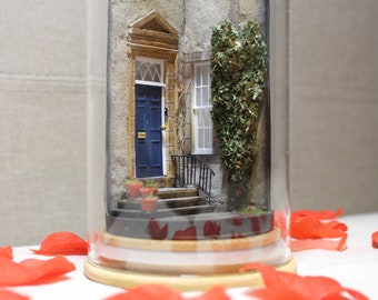 Romantic doorway with heart ivy Jar Time Capsule