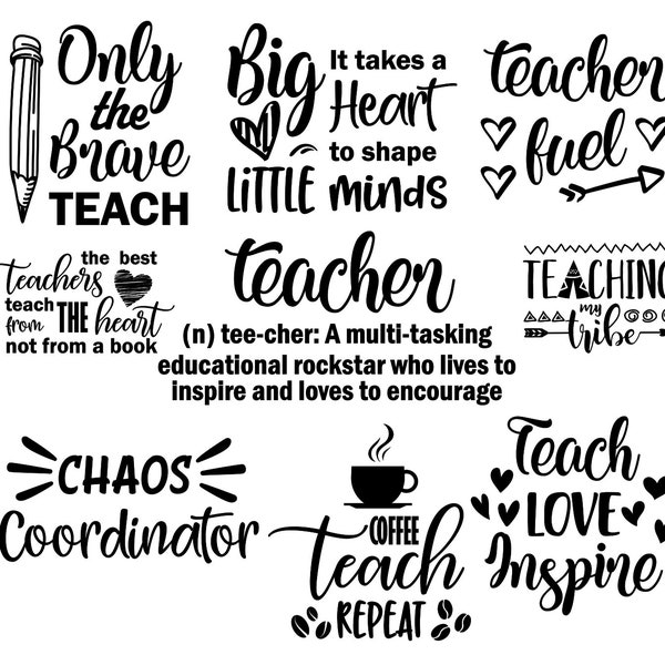 SVG teacher, school bundle, cricut, silhouette, glowforge, lasercut, engrave, tshirt, mug, vinyl, cut file, vector, bestselling, bestseller