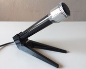 GRUNDIG GDM 313 microphone with stand - in original box