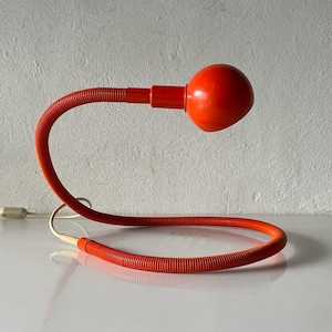 Italian Space Age Hebi Desk Lamp by Isao Hosoe for Valenti Luce, 1970s, Italy