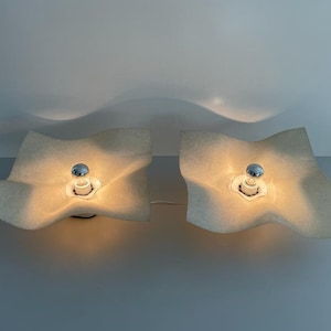 Exclusive Pair of Sconces by Mario Bellini for Artemide, 1970s, Italy