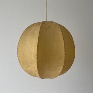 Cocoon Ball design Pendant Lamp, 1960s, Italy
