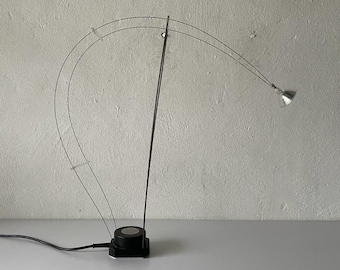 Exceptional dimmable Large Desk Lamp, 1980s, Italy