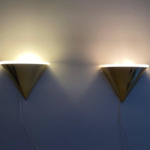 Conic Pair of Sconces by Limburg, 1970s, Germany