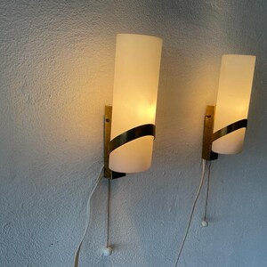 Mid-Century Pair of Sconces by Stilnovo, 1950s, Italy image 10