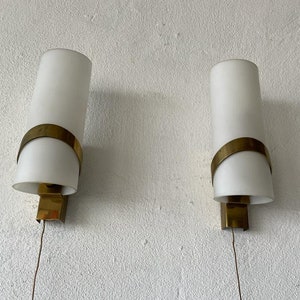 Mid-Century Pair of Sconces by Stilnovo, 1950s, Italy image 9