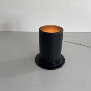 Space Age Black Metal Ceiling Lamp or Wall Lamp, 1970s, Germany
