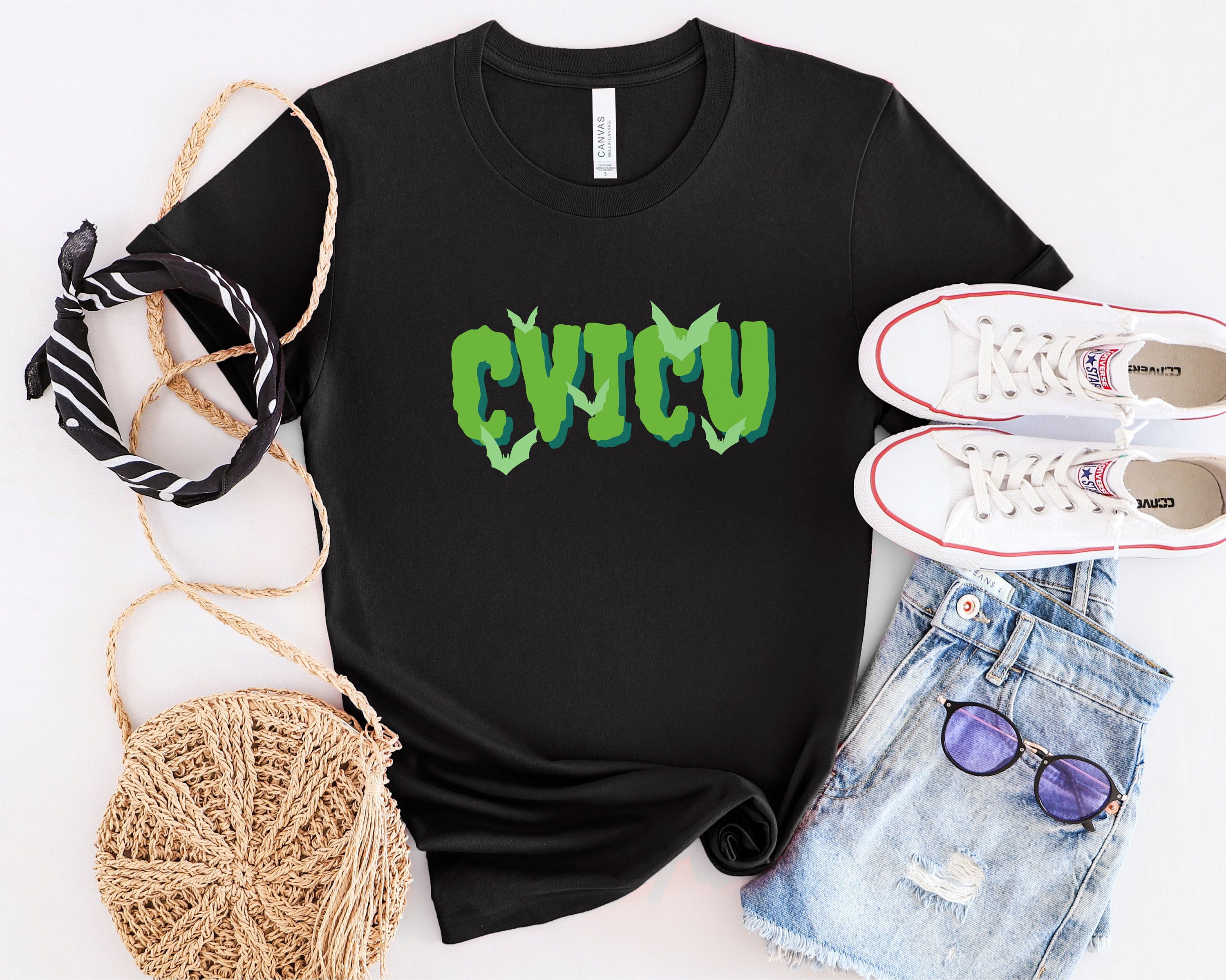 CVICU Nurse Shirt, Nurse Comfort Colors Shirt, Cardiac Nurse Shirt, Cardiology Nurse Shirt
