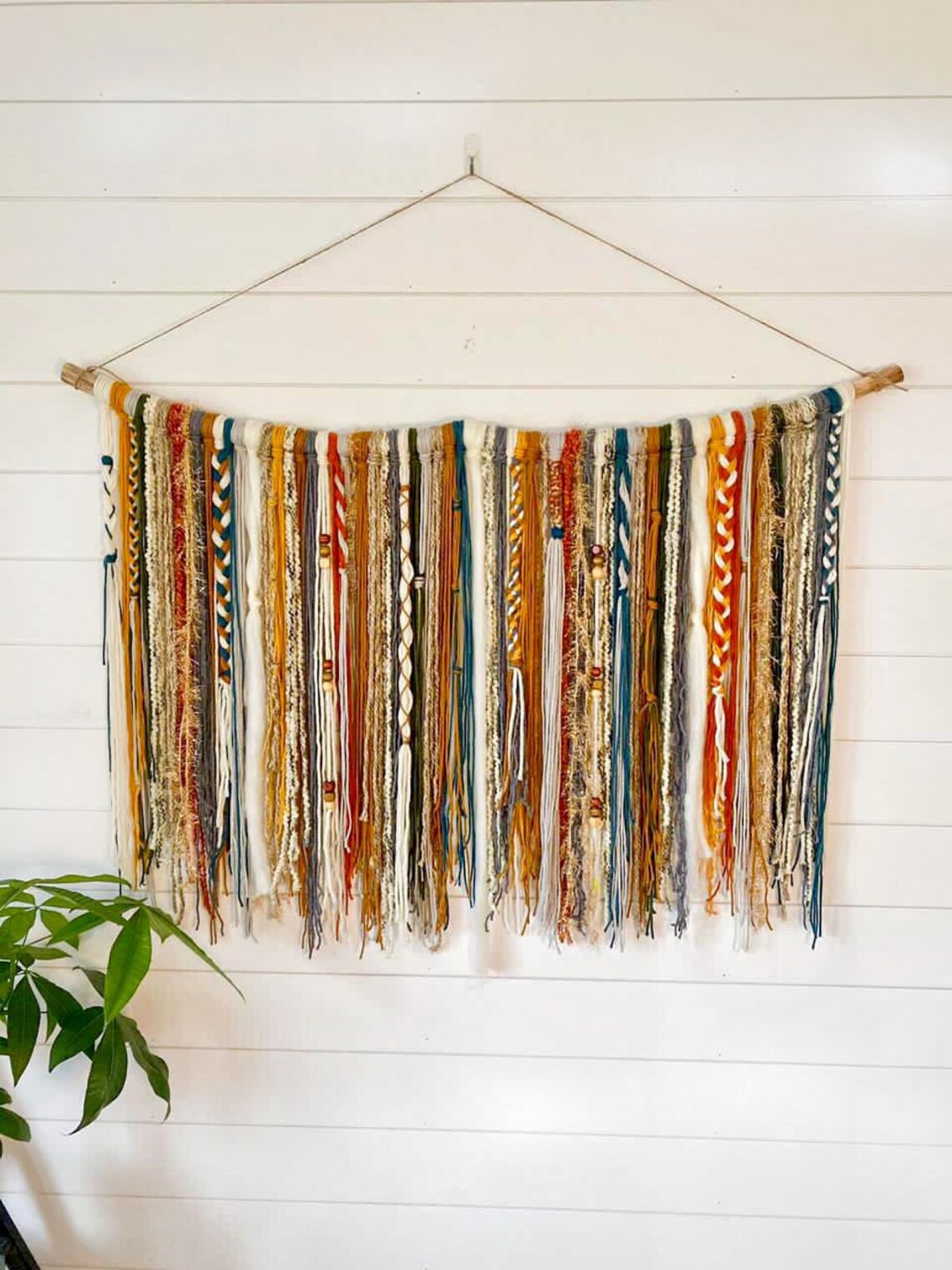 Bohemian Wall Hanging Boho Style Wall Decor Wall Art Etsy