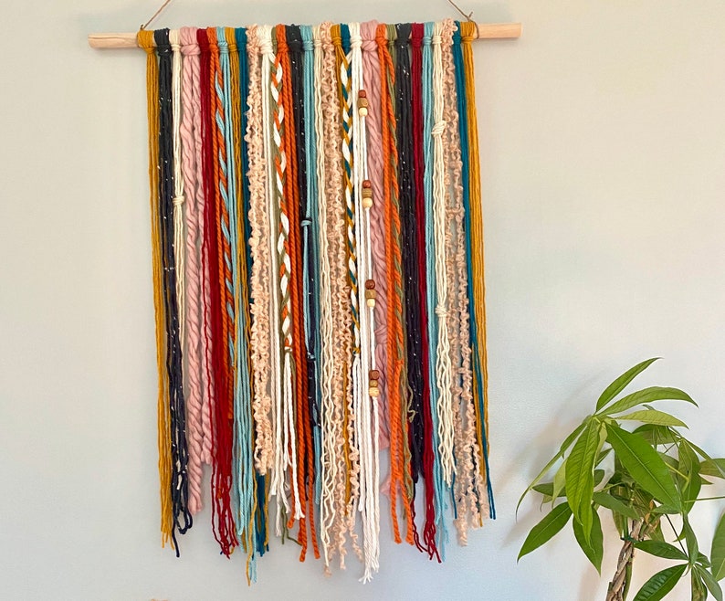 Bohemian Wall Hanging Wall Art Wall Decor Living Room Etsy