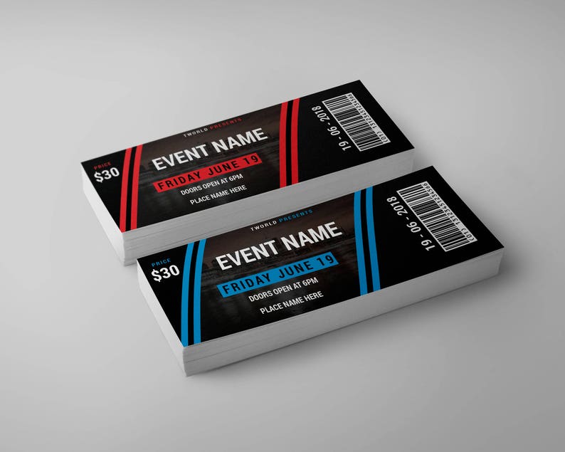 Custom Tickets Design Sale Ticket Discount Ticket Business Etsy