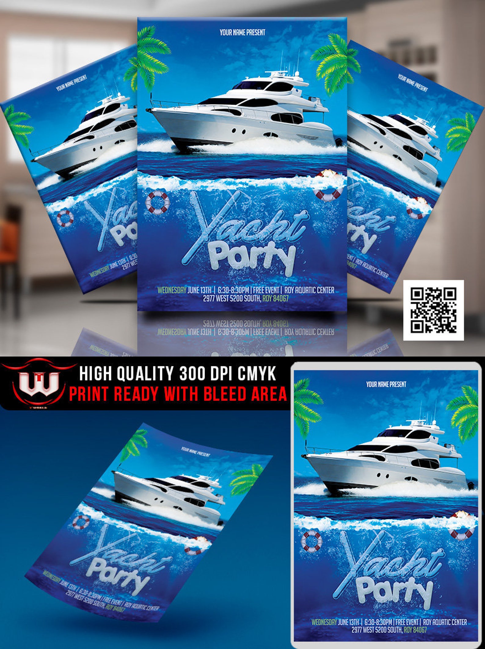 Yacht Party Invitation Boat Invitation Yacht Birthday Party Etsy Canada