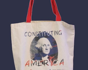 Constituting America Tote Bag 18" x 13" x 5"