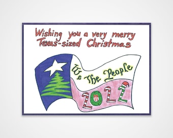 Inalienable Rights & Holy Nights Holiday Card