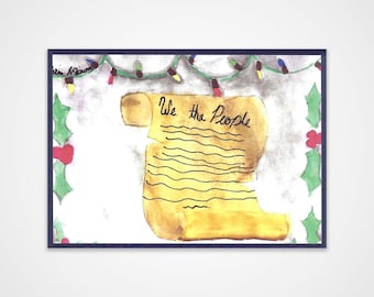 Holly, History, & Holidays Holiday Card
