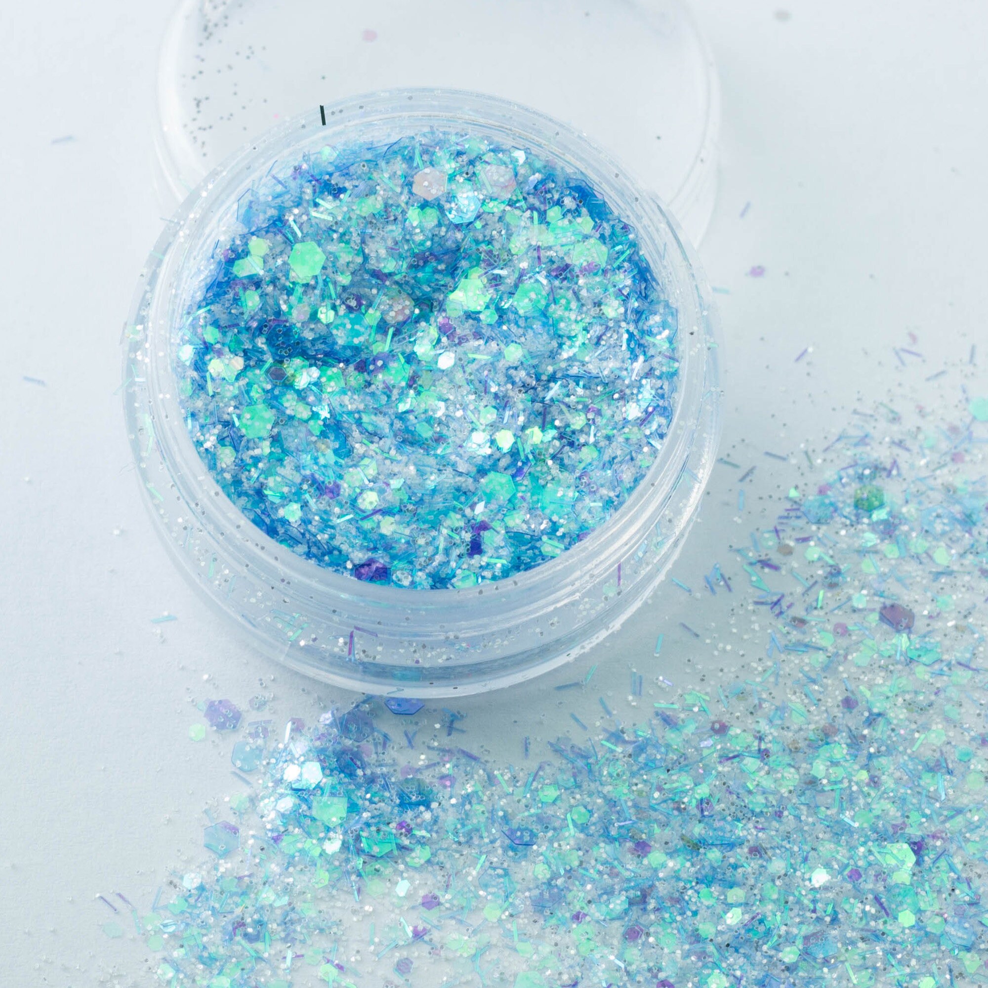 Ice Queen (CM36) Chunky Cosmetic Mixed Glitter - Festival Dance MUA E…