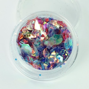 Sea of Tranquillity (SC8) -Super Chunky Glitter Mix - Festival Dance Costume Wax Melt Slime