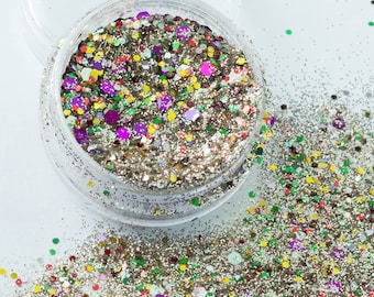 Arlequín (CM38) Chunky Mixed Glitter - Festival Dance Costume Wax Melt Slime