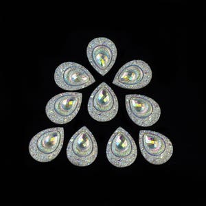 Peacock A13 Glitz loose Festival Face Gems Jewels Mix - Glitter Face Body Art