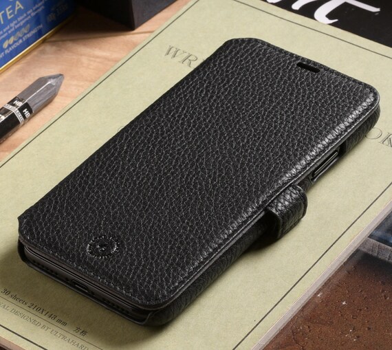 Premium Genuine Leather Phone Wallet Case for Apple iPhone X / Etsy