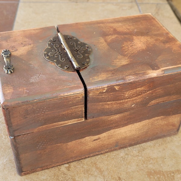 Mirror Card Box Etsy