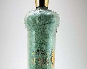 Matchabelli Abano Vintage French Rare Perfume Bath Salts Collectible Bottle