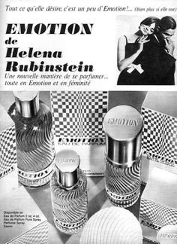Vintage Helena Rubenstein Emotion Perfume Aceite Concentrado Vintage Helena Rubenstein Emotion Perfume Aceite Concentrado