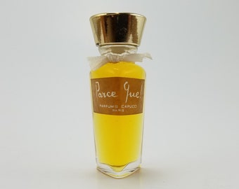 1960s Capucci Parce Que Parfum 0.25 oz