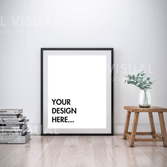 Frame Mockup 8x10 16x20 Vertical Digital Black Frame Mockup Frame Mockup 8x10 16x20 Vertical Digital Black Frame Mockup