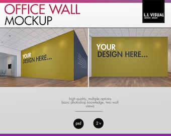 Download Office Wall Mockup Wall Mockup Office Mockup Logo Mockup Branding Mockup Stock Photo Poster Mockup On Behance