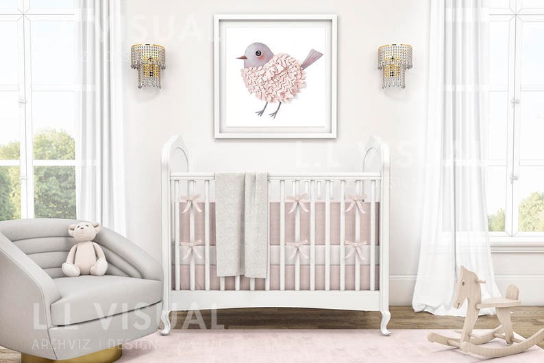 Baby Room Mockup Frame Mockup 20x20/40x40 Digital Frame Etsy