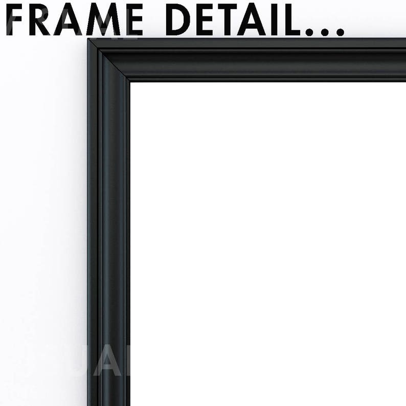 Download 8 x 10 / 16 x 20 Vertical Digital BLACK Frame Mockup ...