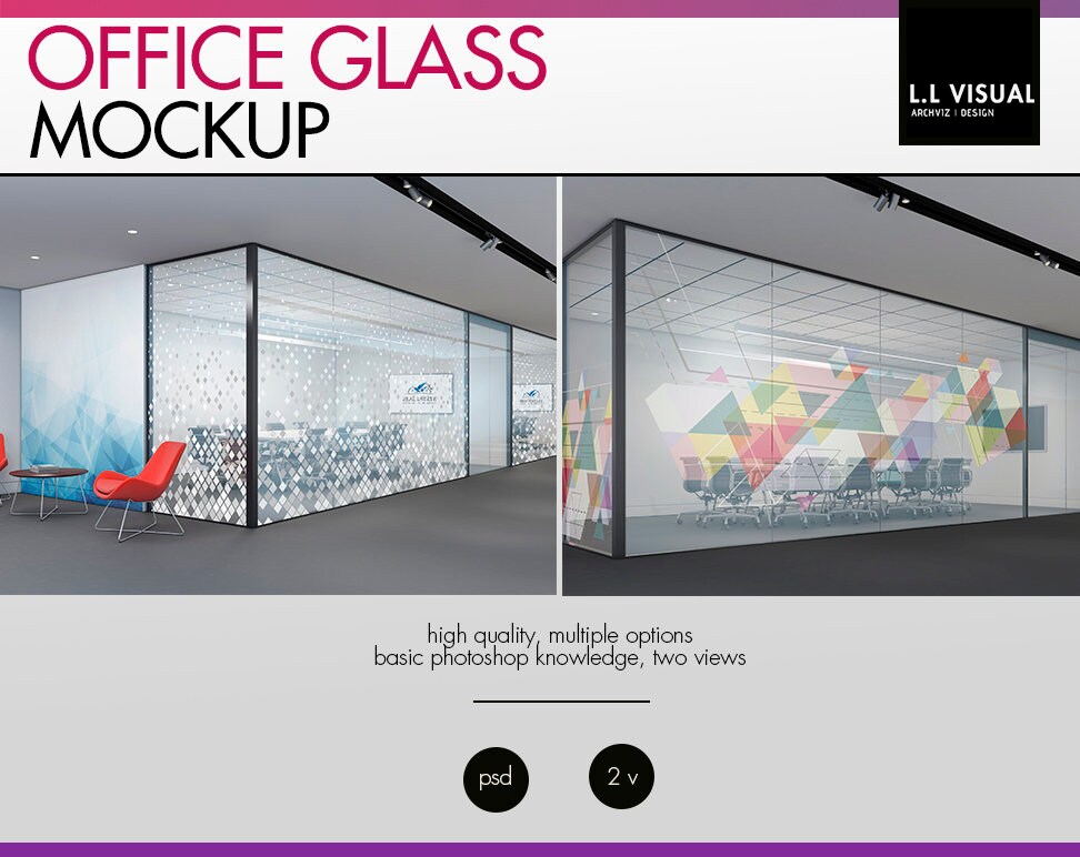 Download Office Glass Wall Mockup Glass Mockup Wall Mockup Office ...