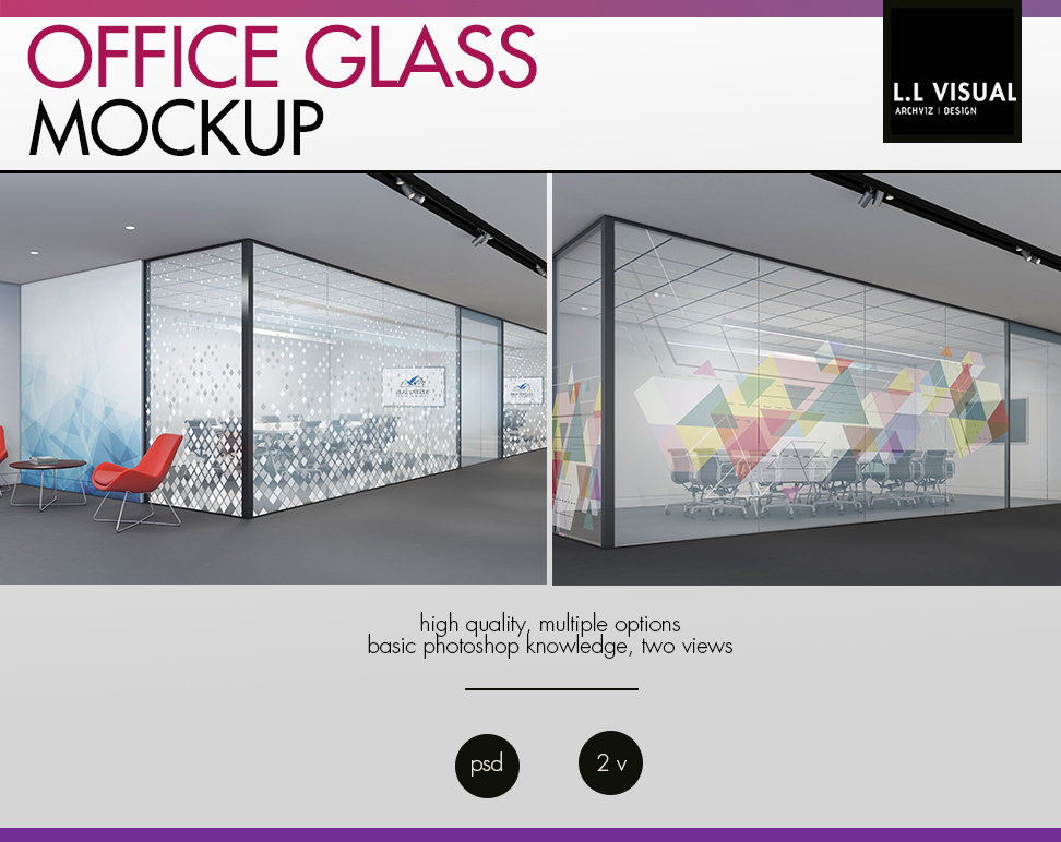 Download Office Glass Wall Mockup Glass Mockup Wall Mockup Office | Etsy