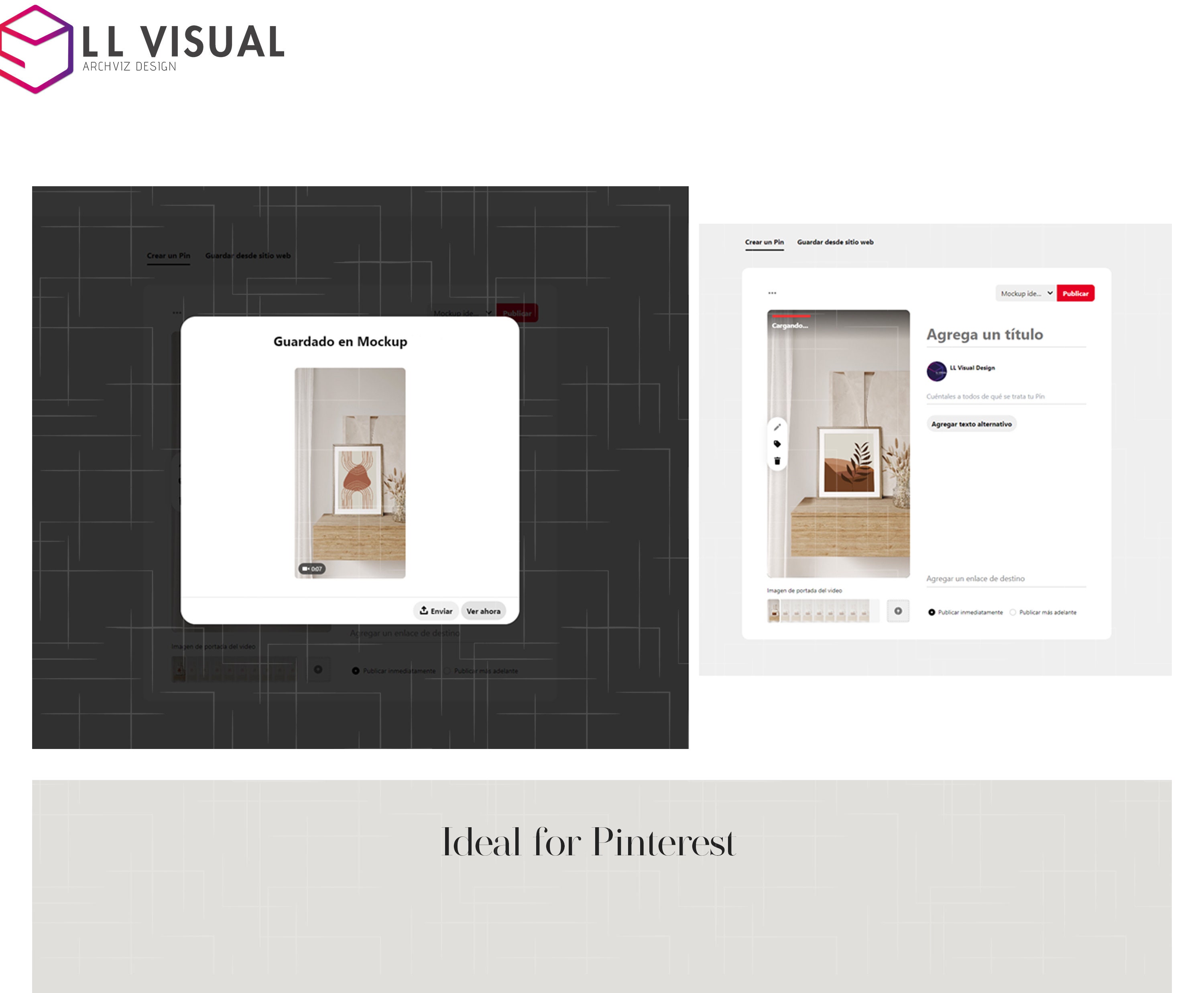 Video Frame Mockup Creator Display Objects Mockup Frame Etsy Sweden