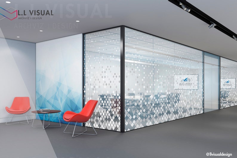 Download Office Glass Wall Mockup Glass Mockup Wall Mockup Office | Etsy