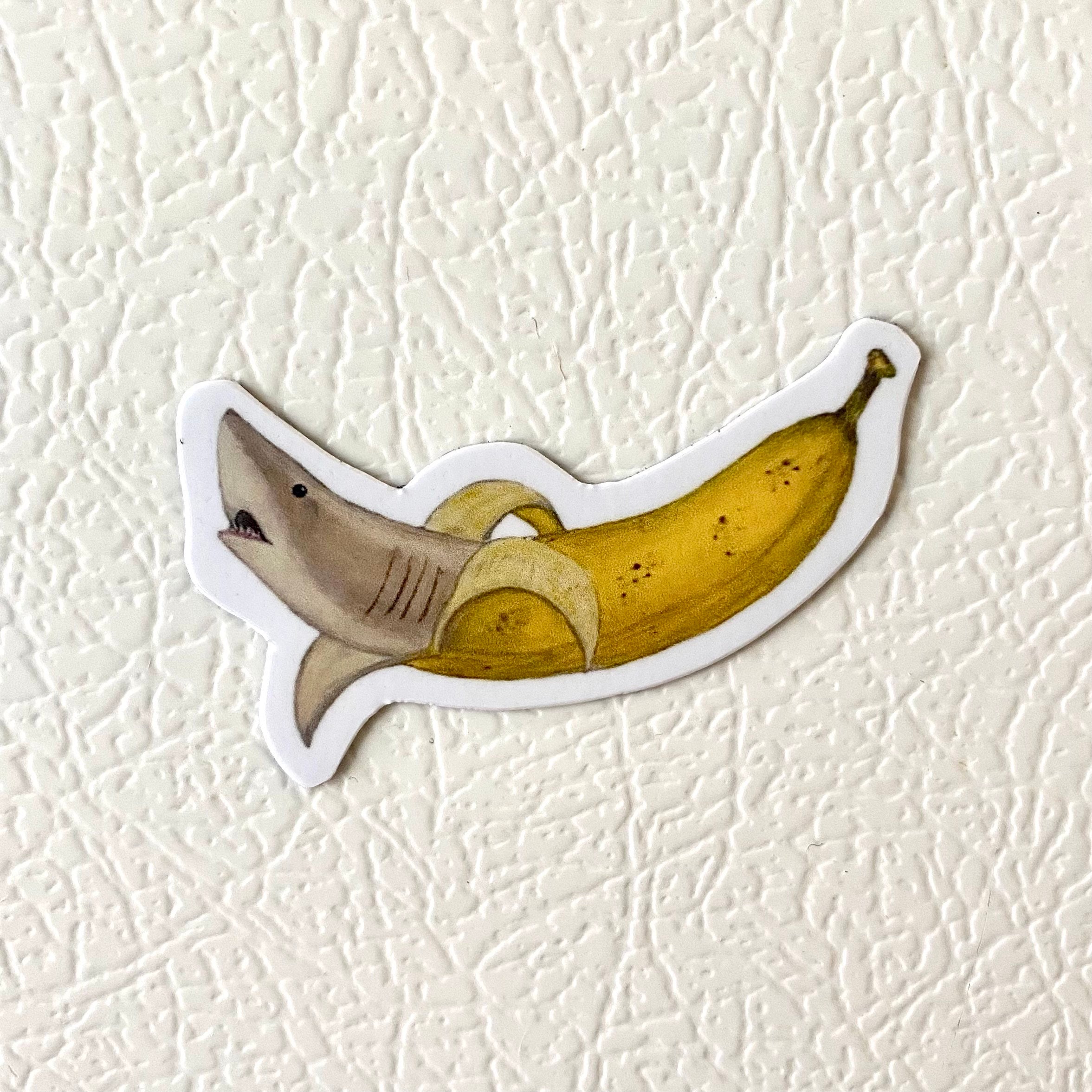 Shark Banana fridge Refrigerator Etsy