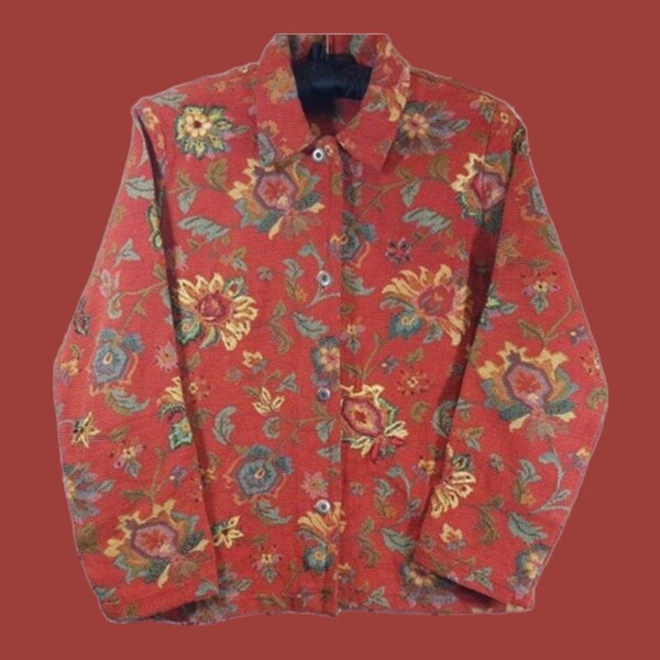 Tapestry Jacket Etsy UK